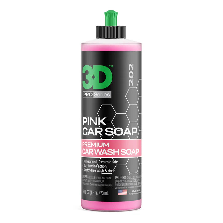 3D Pink Car Soap 16oz
