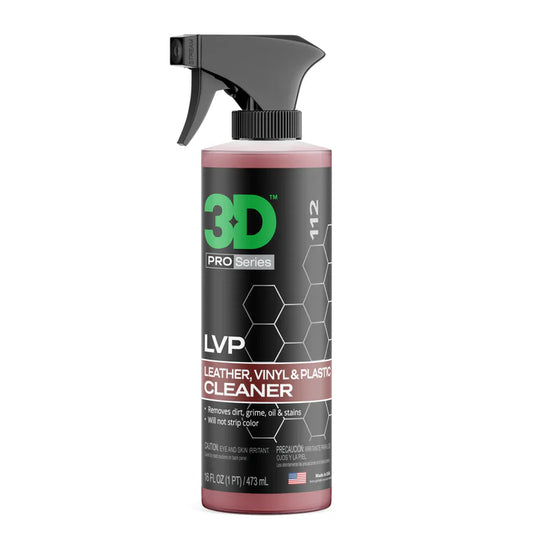 3D Leather, Vinyl, Plastic Interior Cleaner 16 oz