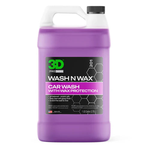 3D Wash N Wax 1 Gallon