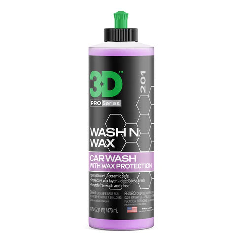 3D Wash N Wax 16 Oz